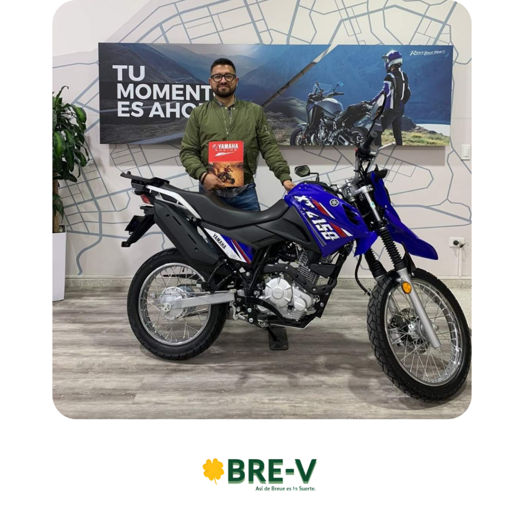 Felicidades a Alexander por su nueva moto y por la confianza depositada en nosotros. Tú tambien puedes vivir la experiencia.